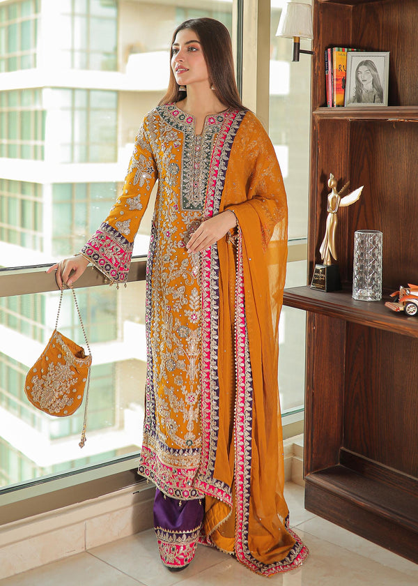 Kinza Hashmi - Mayo Shirt, Trouser and Dupatta - Image 5