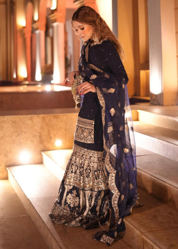 Kinza Hashmi Lio Shirt, Trouser with Dupatta - Image 6