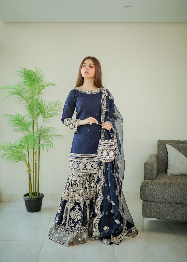 Kinza Hashmi Lio Shirt, Trouser with Dupatta
