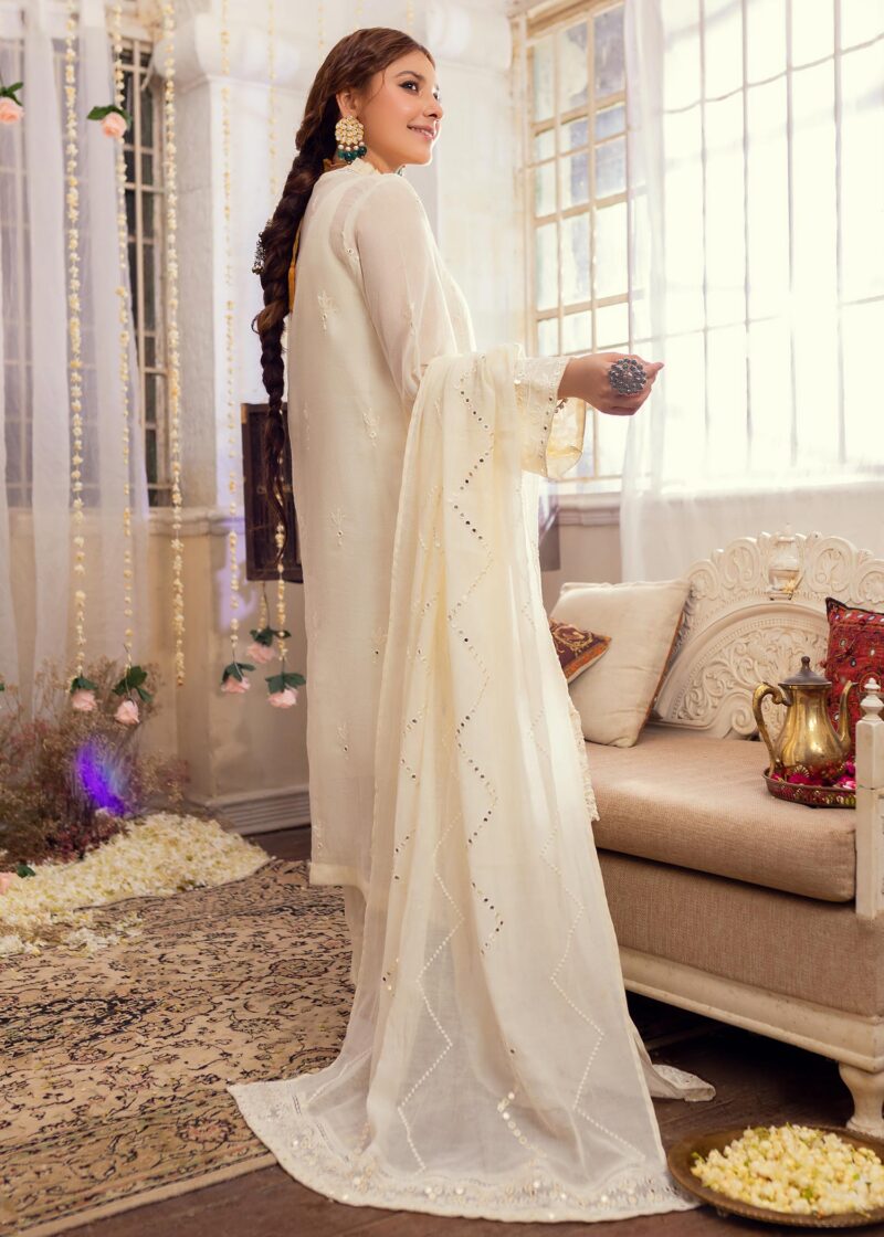 Hina Altaf - Mina Shirt, Trouser with Dupatta - Image 4