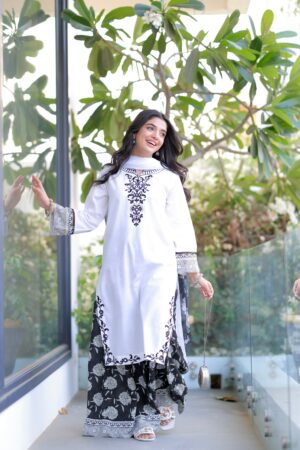 Laiba Khan - Elina Shirt, Trouser and Dupatta