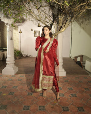 Hira Faisal - Janan Shirt, Pajama with Dupatta