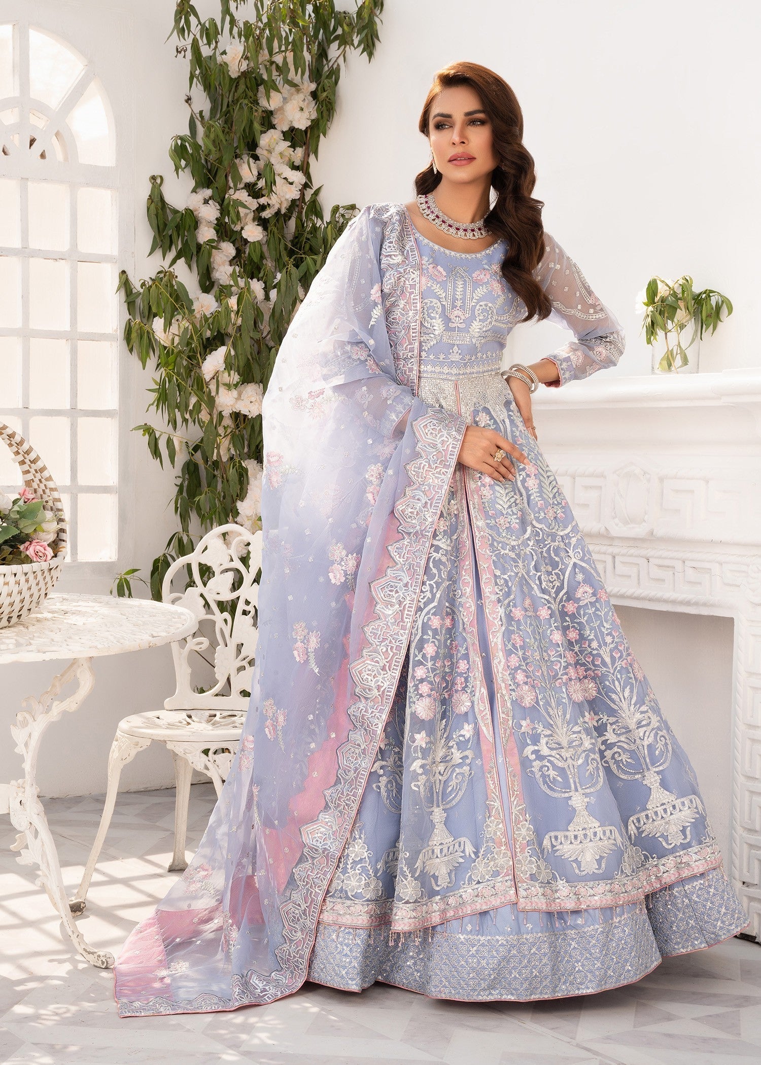 Komal Meer - Shiyani Maxi, Lehenga with Dupatta - Image 3