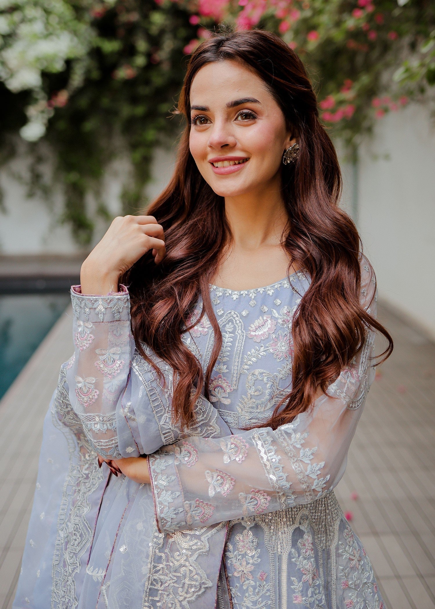 Komal Meer - Shiyani Maxi, Lehenga with Dupatta - Image 4