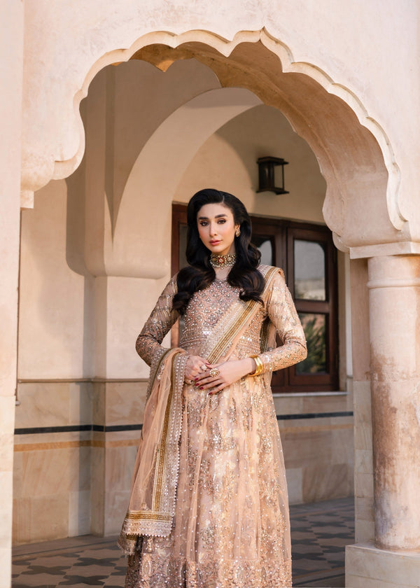 Wajeha Khan - Gulnoor Maxi, Lehenga with Dupatta - Image 5