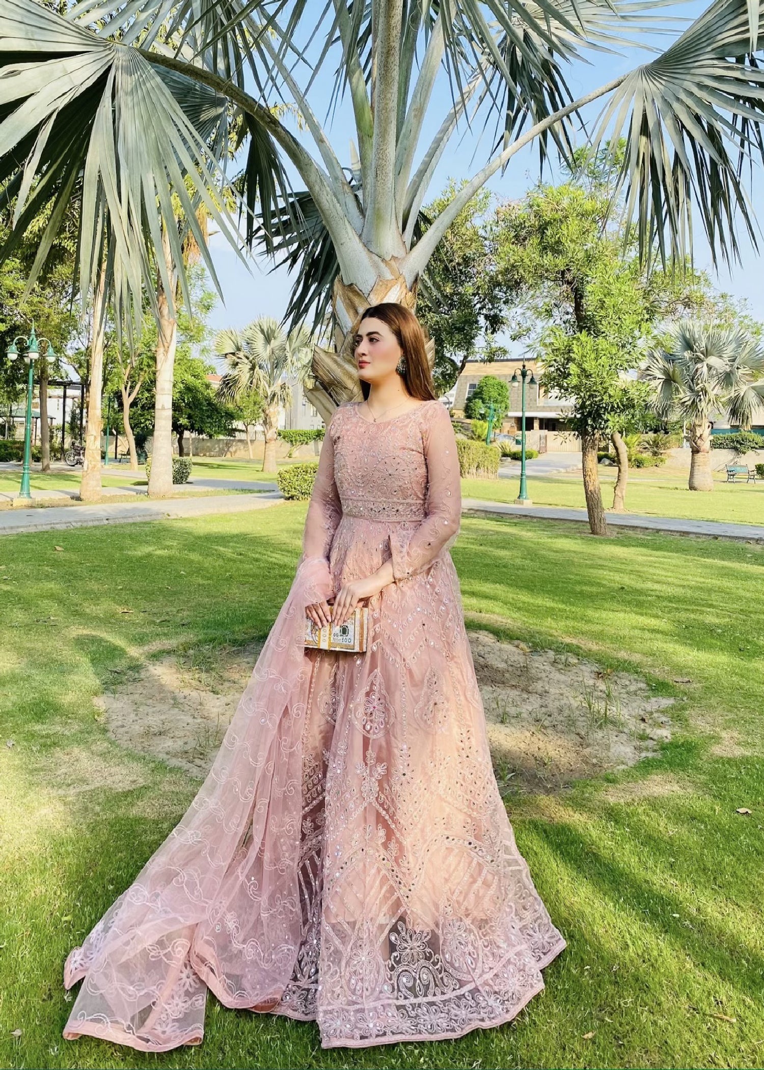 Pinky Maxi, Trouser with Dupatta