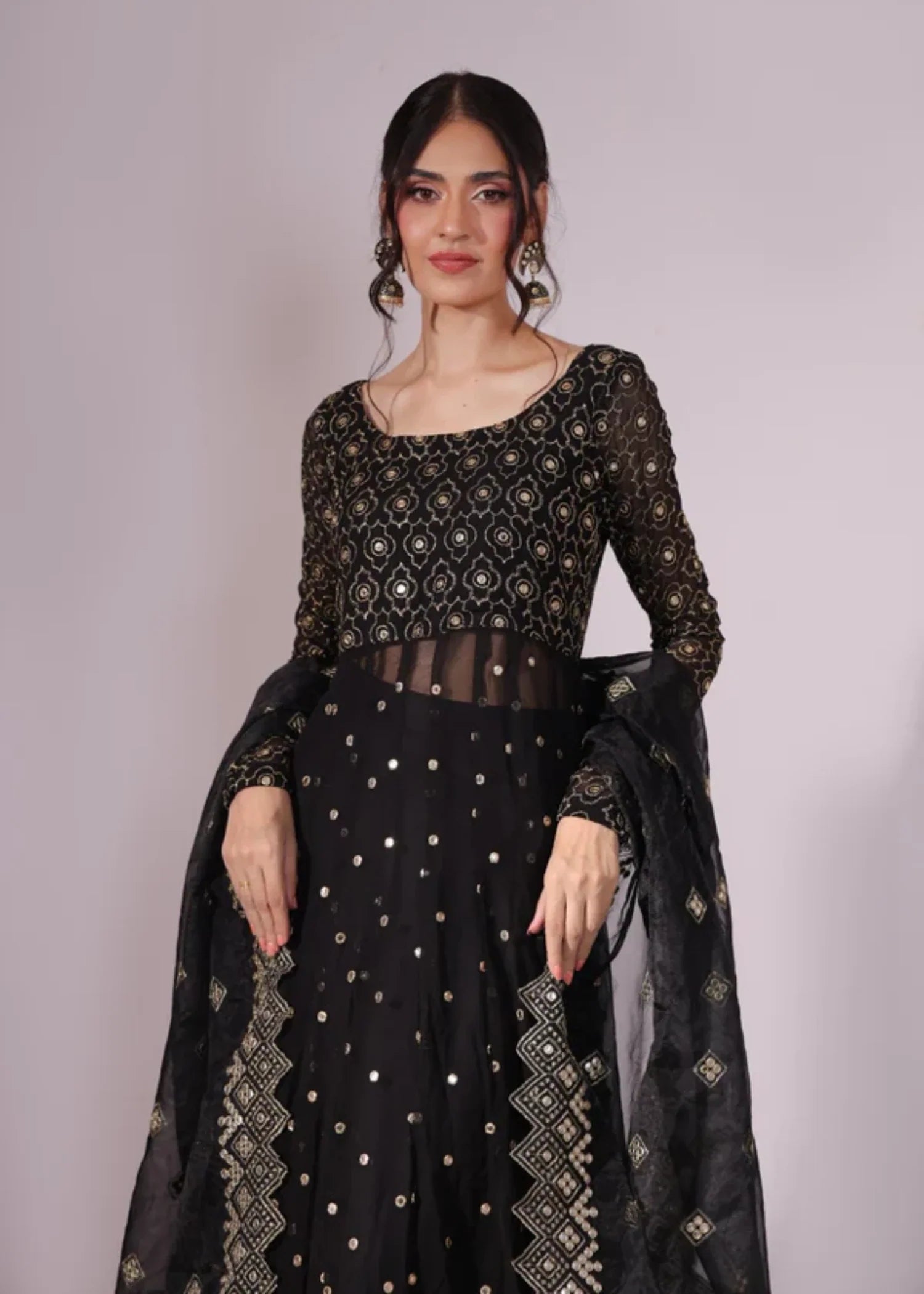 Lia Top, Lehenga with Dupatta - Image 2