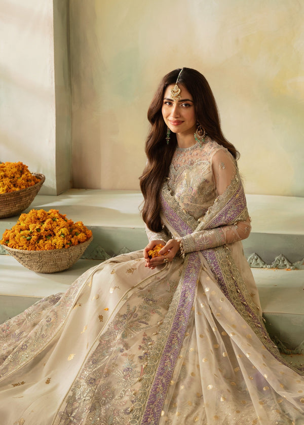 Sana Javed - Zina Top, Lehenga and Dupatta - Image 5